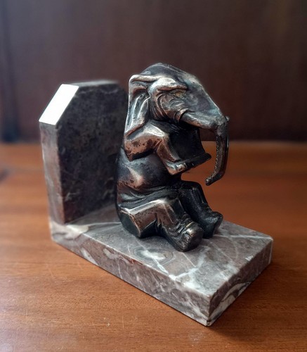 Serre livres éléphant - serre-livres,