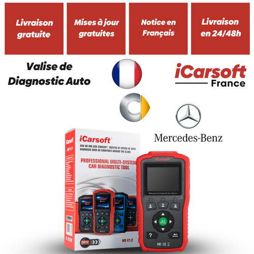 Valise diag auto français - auto, en