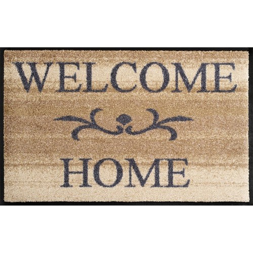 Paillasson welcome home beige - paillasson,