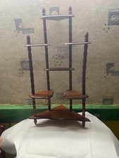 Étagère d’angle en bois 7 tablette design , étagère verticale d’angle