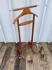 Valet De Chambre Ancien FRATELLI REGUITTI Bois Made In Italy Vintage #C673