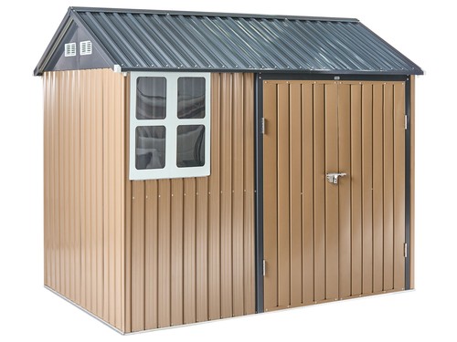 Abri jardin 248x161cm acier - 248x161cm,
