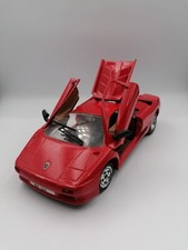 MAJORETTE- 1/24-LAMBORGHINI Diablo -  rouge -vintage