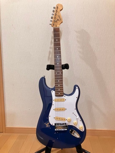 Squier stratocaster bleu - stratocaster,