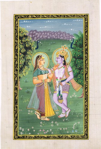 Inde religieux peinture - peinture, de