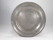 Assiette 1721 ÉTAIN XVIIIème