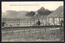 CPA Villenauxe, Chenil de M. Henri Baillet, vu de devant 1913 