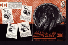 MOULINETS de PECHE Sportive "MITCHELL 300" Tract période 1950-1960