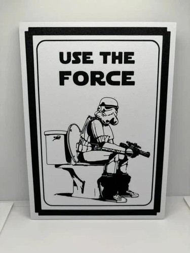 Pancarte star wars - pancarte, wc