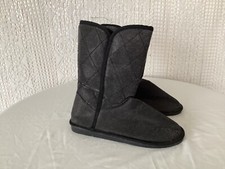 CHAUSSURES BOTTES CHAUDES BOTTINES FOURREES FEMME POINTURE 40 ( BT01/31/10-24M )