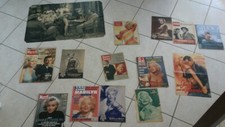 Rare:Marilyn Monroe lot 14 Magazines ancien-cinemonde revue/paris match/mon film