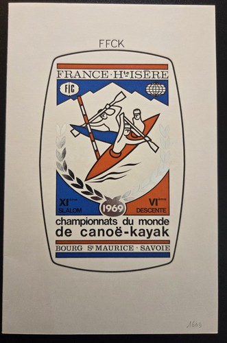 Encart luxe 1er jour fdc - fdc, canoe