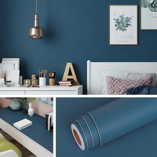 Papier peint bleu foncé - papier,