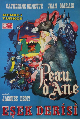 Peau âne affiche - "peau,