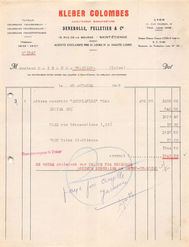 1948 caoutchouc manufacture - 1948,