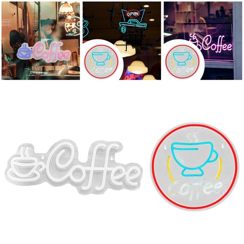 Enseigne néon pour café - enseigne,