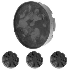 4pcs Round Rubber Lister Pads Car Jacking Auto Lift Soule Rubber Mat de levage