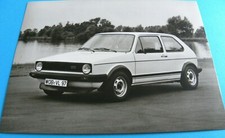 Photo presse VOLKSWAGEN VW GOLF GTI de 1980  //219