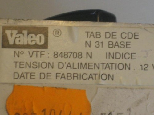 Commande chauffage citroen - commande,