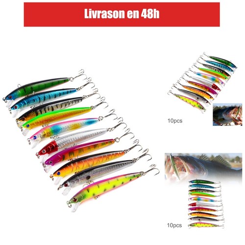 Lot leurres pêche - lot, 10
