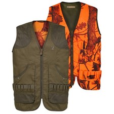 GILET CHASSE SAVANE REVERSIBLE GHOST CAMO PERCUSSION CHASSE OUTDOOR  CAMOUFLAGE