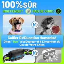 Collier de Dressage pour Chien, SANS Choc,Portée 3000m, Hikolit