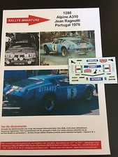 DECALS 1/43 ALPINE RENAULT