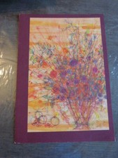 MENU CGT , paquebot "FRANCE" , 1963 , CARZOU, FLEURS ET FRUITS (ch9)