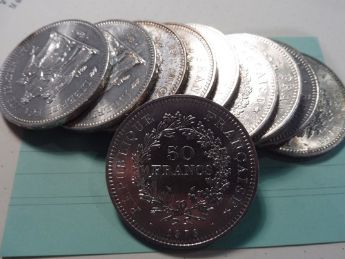 Lot 50 francs hercule - de, 10