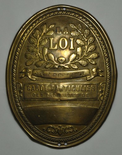 Plaque métier saint - de,