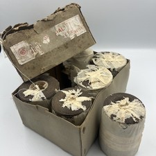 Anciennes Bobines fil spécial cuir Filatures et Filateries Françaises