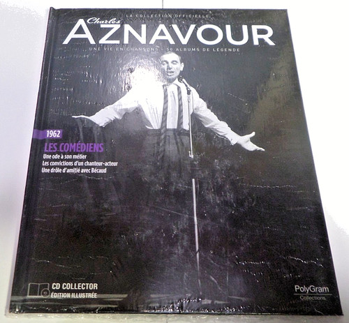 Livre charles aznavour - cd,