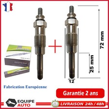 bougie de préchauffage prévu