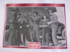 CARTE FICHE CAMION CONVOIS AMERICAN RED CROSS TRUCKS 1941-1945