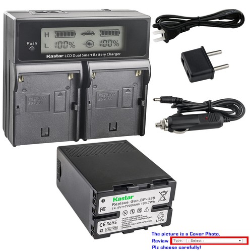 Kastar battery lcd dual fast - dual,