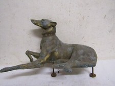 ancien sujet de pendule horloge en regule