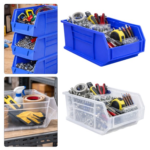 Bacs rangement plastique - bacs, en