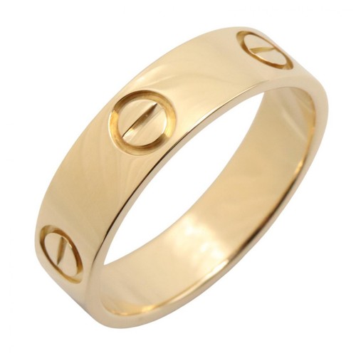 Bague cartier love jaune - bague,