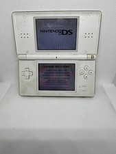 Nintendo DS Lite Blanche – Fonctionnelle – Avec stylet – Sans chargeur