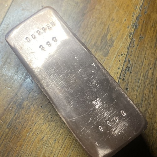 Magnifique lingot cuivre - en,
