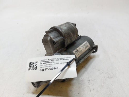 55578093 demarreur opel corsa - demarreur,