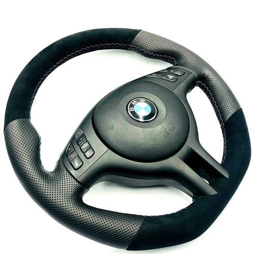 Volant cuir alcantara bmw - cuir,