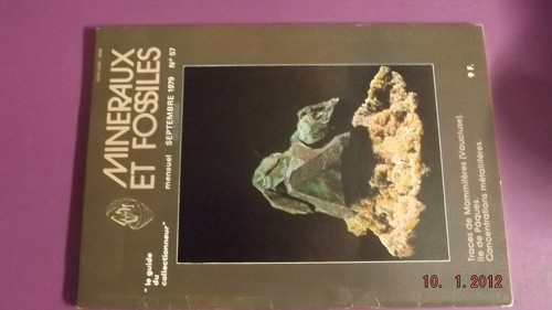 Revue minéraux fossiles - &,