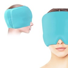 Bleu 400g Migraine Cap Bonnet