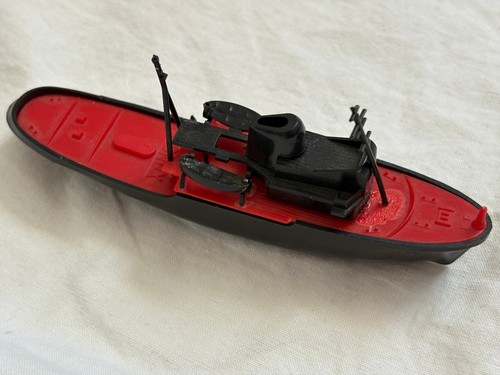 Jouet ancien bateau plastique