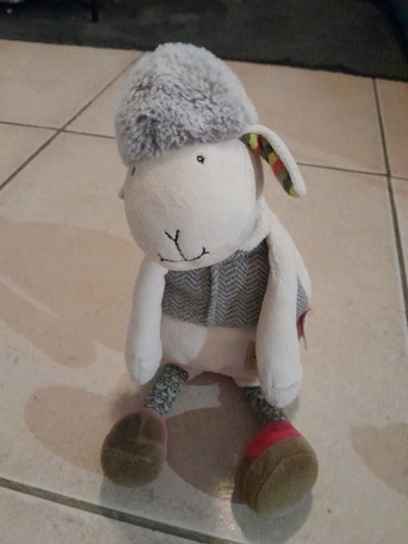 Doudou peluche mouton agneau - peluche,