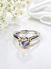 Bague Argent 925 Solitaire