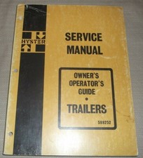Hyster Remorques Propriétaire