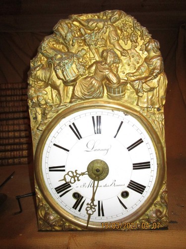 Mouvement horloge ancien - mouvement, /