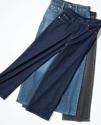 Jean droit large - uniqlo, ezy